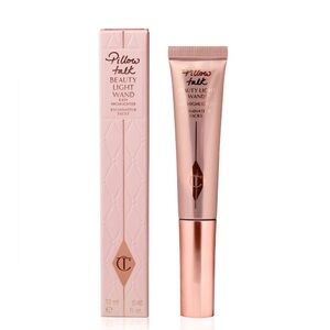 CHARLOTTE TILLBURY PILLOW TALK HIGHLIGHTER BEAUTY LIGHT WAND in Pillow Talk NIB